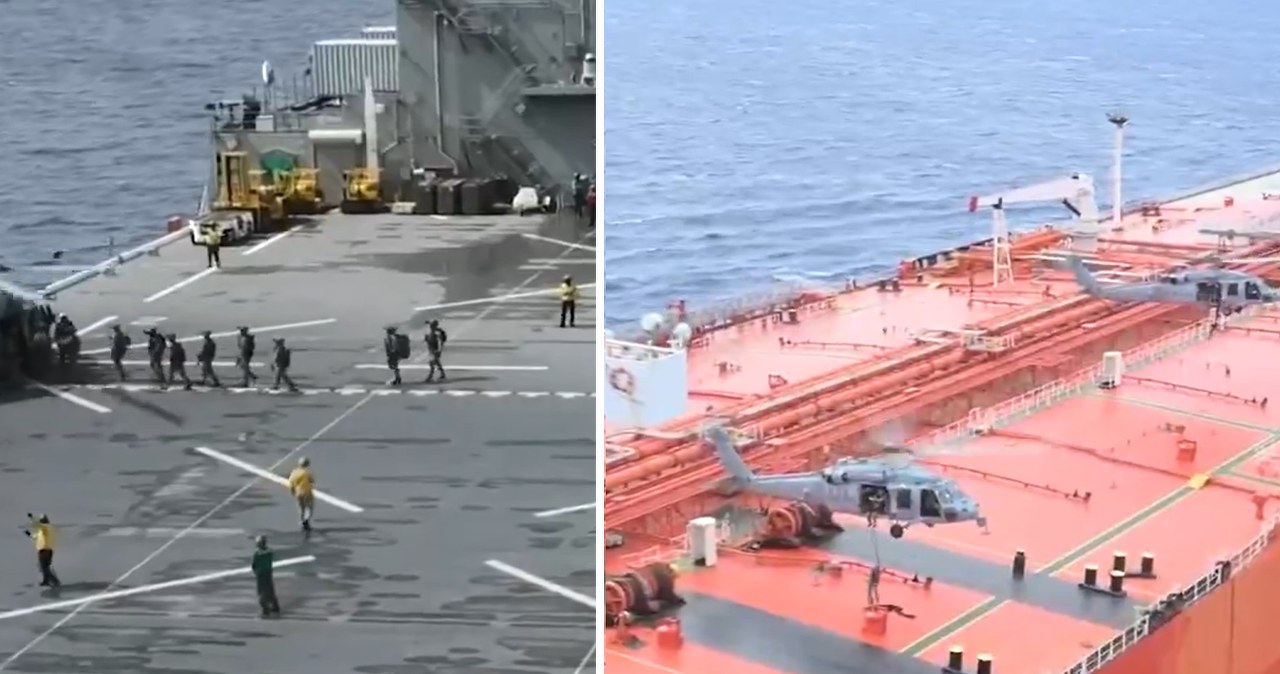 Amerykanie przechwycili statek. Powołali się na "prawo wizyty"