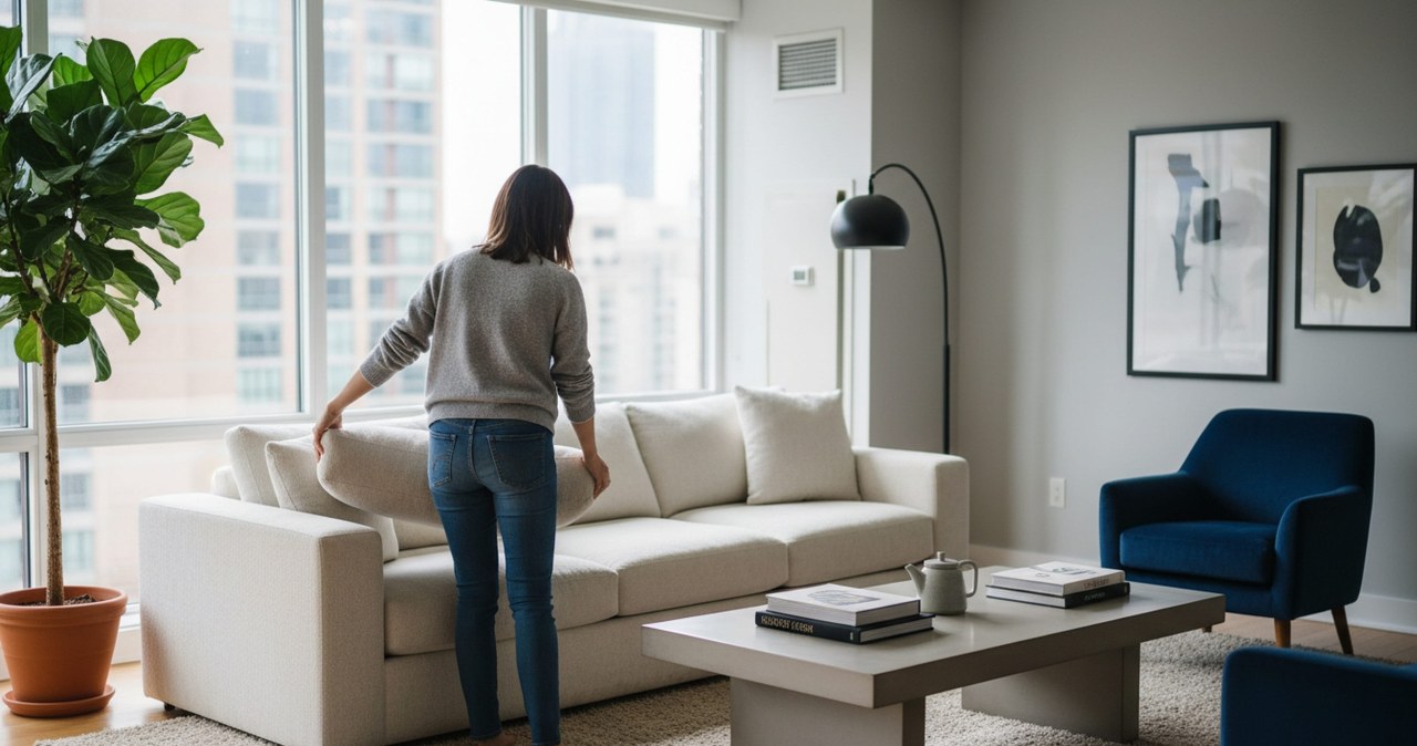 Tych kolorów unikaj w małym mieszkaniu. Wizualnie zmniejszą wnętrze