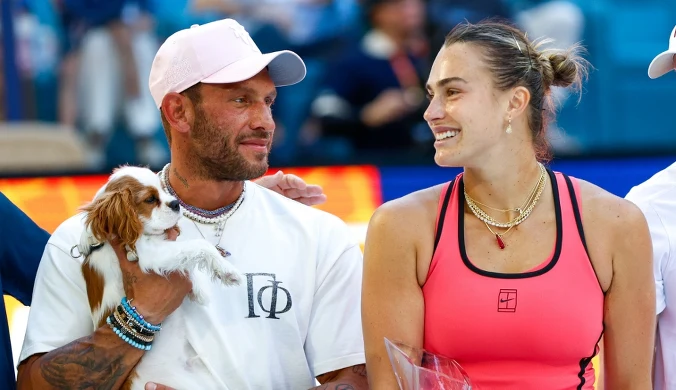 Sabalenka świętowała, a tu zaskoczenie. Ukochany dał się w końcu namówić