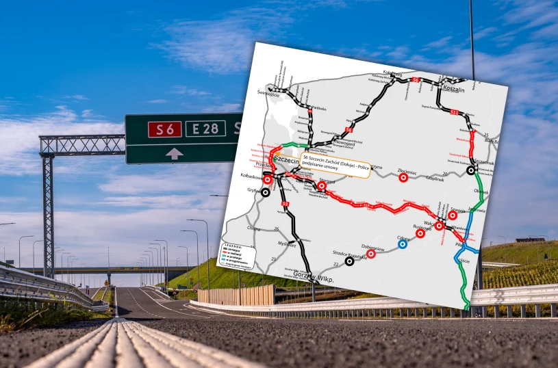 Nowy odcinek S6 za 694 mln zł. Powstanie 12 km trasy wokół Szczecina