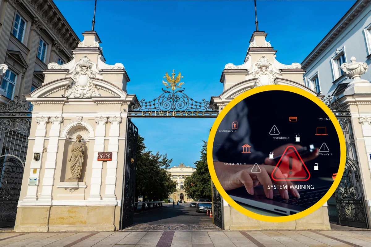 Uniwersytet Warszawski poinformował o wycieku danych pracowników i studentów uczelni. Zostały one opublikowane w darknecie. 