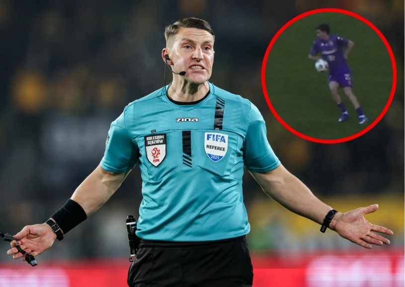 Decyzja sędziego wywołała kontrowersję. PZPN wydał specjalny komunikat