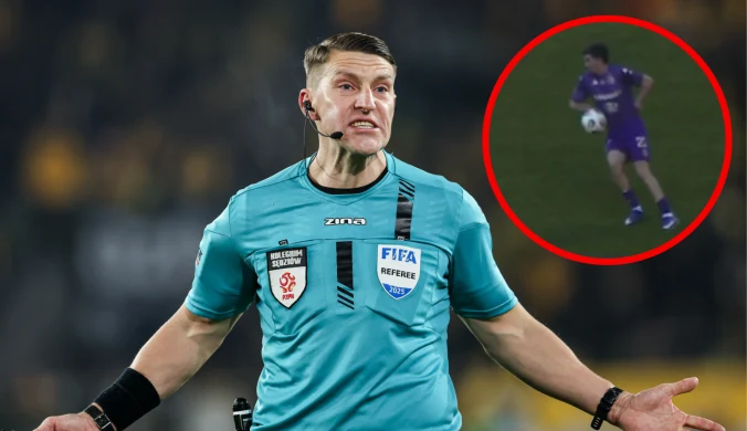 Decyzja sędziego wywołała kontrowersję. PZPN wydał specjalny komunikat