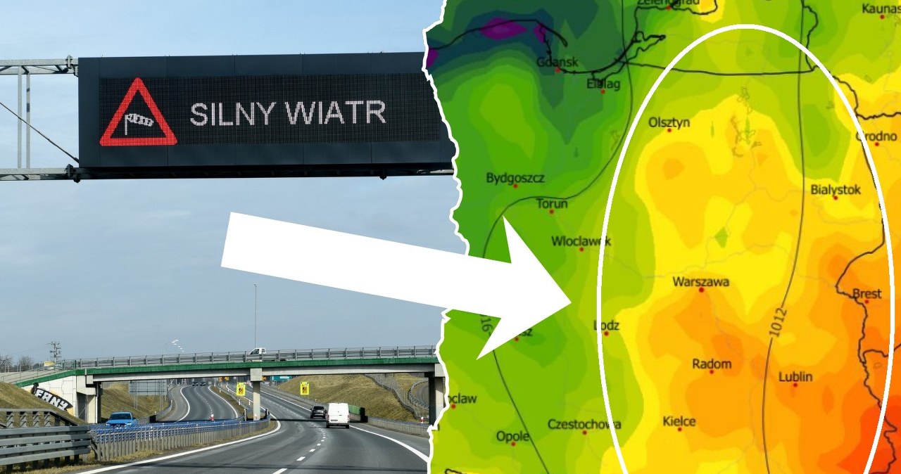 Sporo słońca i silny wiatr. Wyraźna różnica między wschodem a zachodem