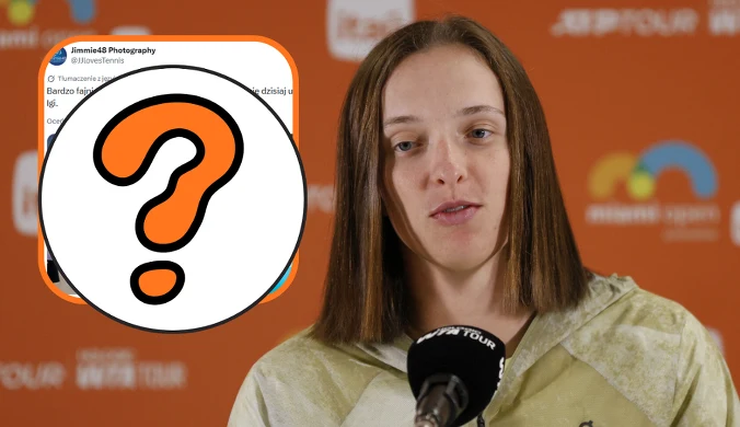 Zaskoczenie. Uchwycili go u boku Świątek. Zdjęcia prosto z Hiszpanii