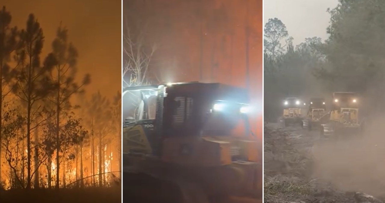 "To cud, iż nikt nie zginął". Pożary pustoszą amerykańskie stany