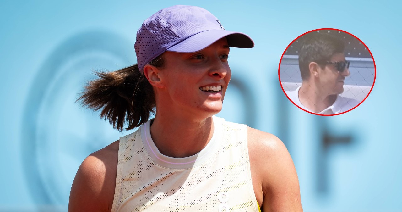 Świątek rozpoczęła walkę w Madrycie. Oto, kto pojawił się na trybunach