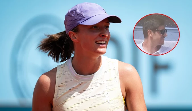 Świątek rozpoczęła walkę w Madrycie. Oto, kto pojawił się na trybunach