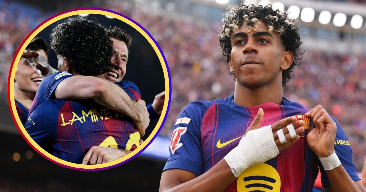 Barca straciła Yamala. Słowa do Lewandowskiego. Wiadomość od 18-latka