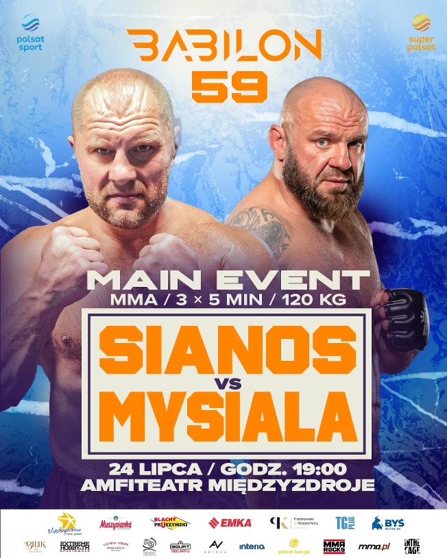 Sianos - Mysiala na Babilon 59 w Międzyzdrojach – to będzie prawdziwe starcie Dawida z Goliatem!