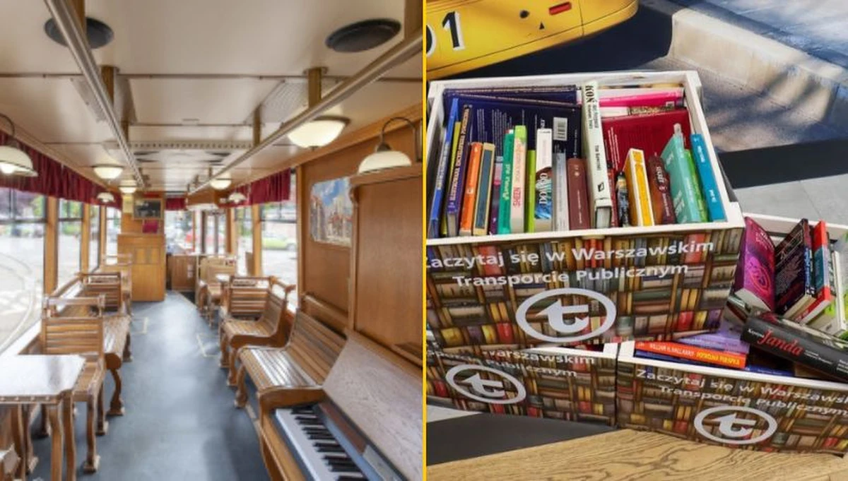 W piątek i sobotę Warszawiacy będą mogli wsiąść do wyjątkowego tramwaju linii K, w którym będzie można poczytać, posłuchać audiobooków i wymienić się książkami. To wszystko z okazji Światowego Dnia Książki, który przypadał  23 kwietnia.