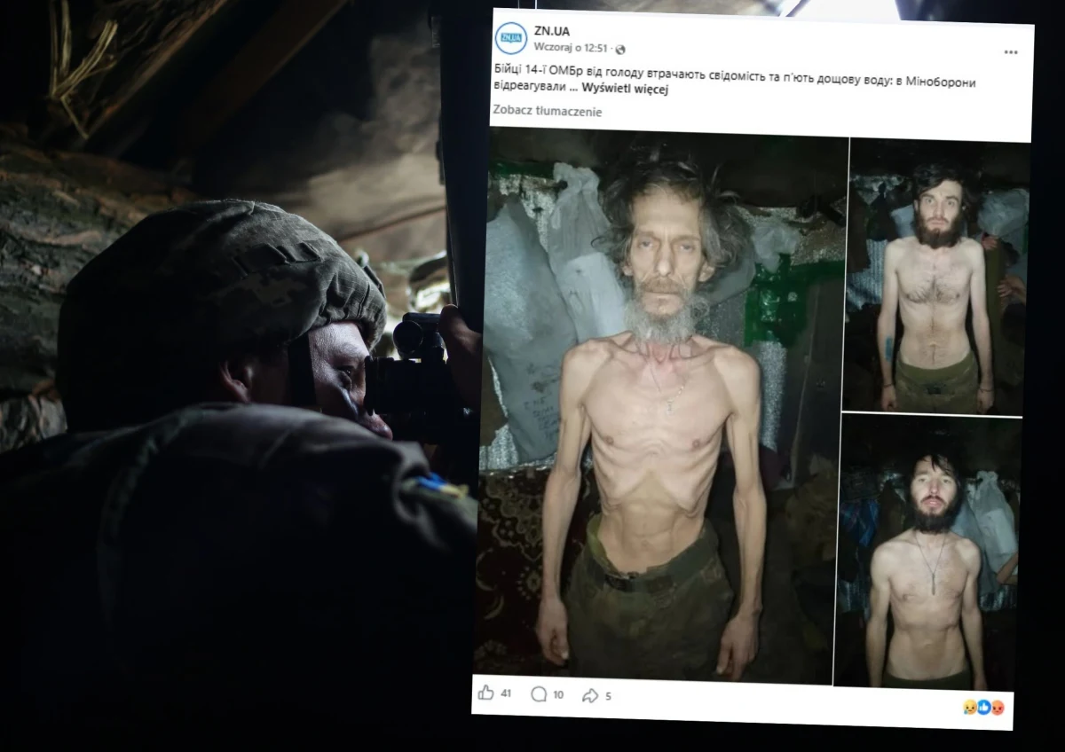 W sieci pojawiły się niepokojące zdjęcia ukraińskich żołnierzy, którzy od wielu dni mają pozostawać bez wody i pożywienia. Sprawę komentuje ukraińska armia, podkreślając, że "dowództwo ukrywało rzeczywisty stan rzeczy".