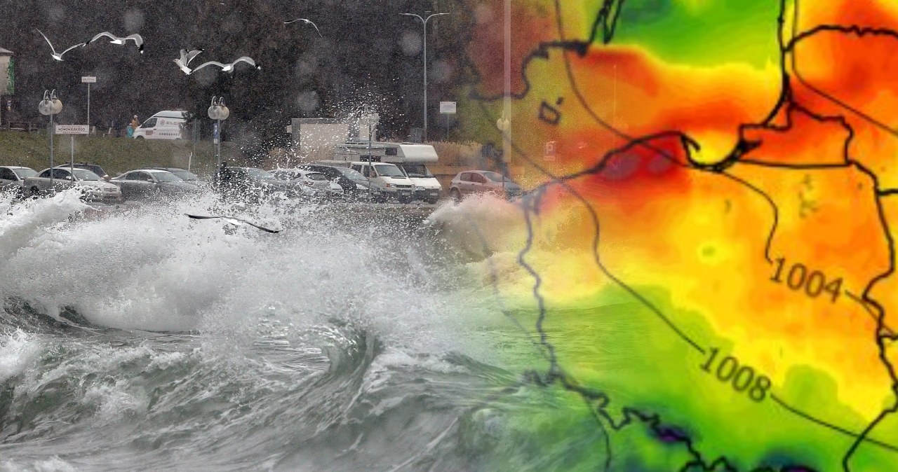 Ostrzeżenia IMGW przed silnym wiatrem na północy kraju. RCB wysłało alerty