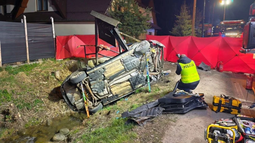 Śmiertelny wypadek w Białce Tatrzańskiej. Policja bada wątek drugiego auta