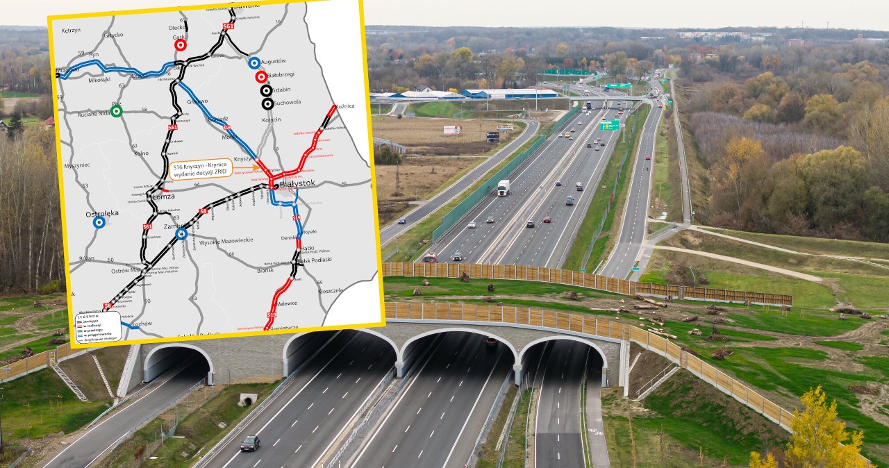 Rusza budowa fragmentu drogi S16. Jest krótki, ale bardzo ważny
