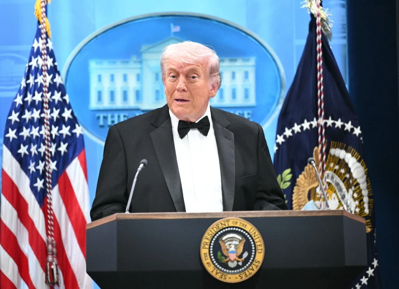 Atak podczas kolacji Trumpa z dziennikarzami. Prezydent USA ewakuowany