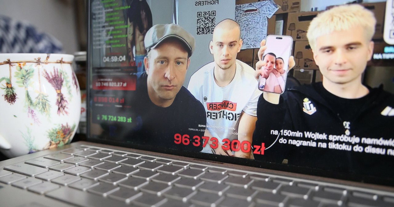 Zbiórka Łatwoganga bije rekordy. Już 120 mln zł dzięki "dissowi na raka"