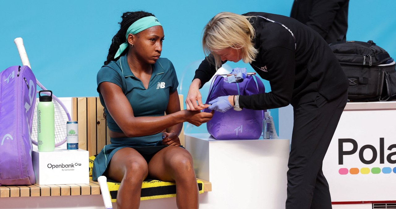 6:4, 2:0 i zwrot w meczu Coco Gauff. Amerykankę dopadło to, co Igę Świątek