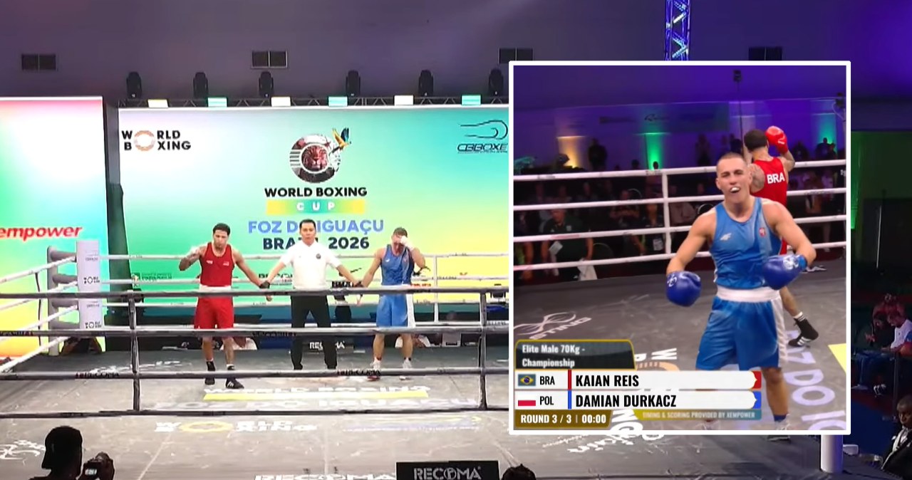 Koncert Durkacza. Jednogłośne złoto Polaka. Gigant z Brazylii pobity