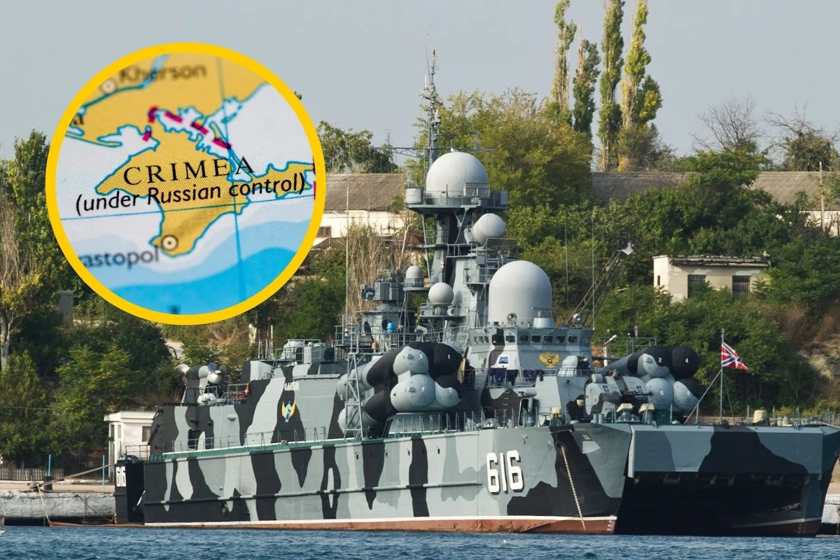 W nocy z 25 na 26 kwietnia doszło do serii ataków na rosyjskie bazy wojskowe na okupowanym Krymie. Ukraińska Służba Bezpieczeństwa (SBU) poinformowała o skutecznym uderzeniu w trzy okręty Floty Czarnomorskiej, w tym zbudowany w PRLe okręt desantowy Jamał, a także o zniszczeniu myśliwca MiG-31 oraz kluczowych centrów szkoleniowych i infrastruktury wojskowej.