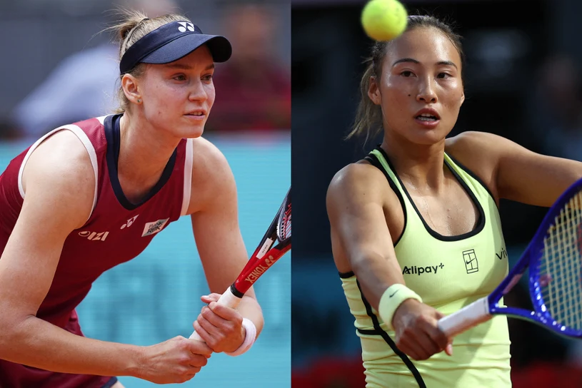 Trzysetowy mecz Rybakina - Zheng. Emocjonujące starcie na głównej arenie