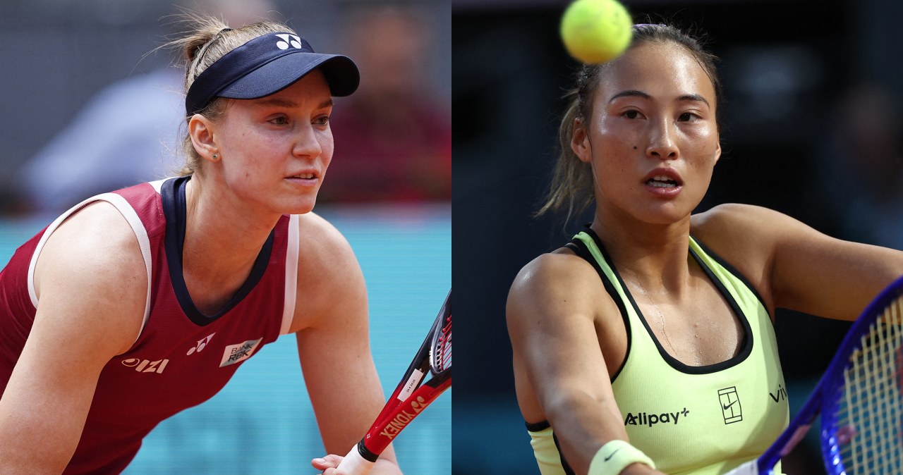 Trzysetowy mecz Rybakina - Zheng. Emocjonujące starcie na głównej arenie