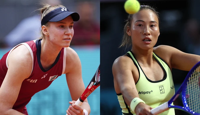 Trzysetowy mecz Rybakina - Zheng. Emocjonujące starcie na głównej arenie