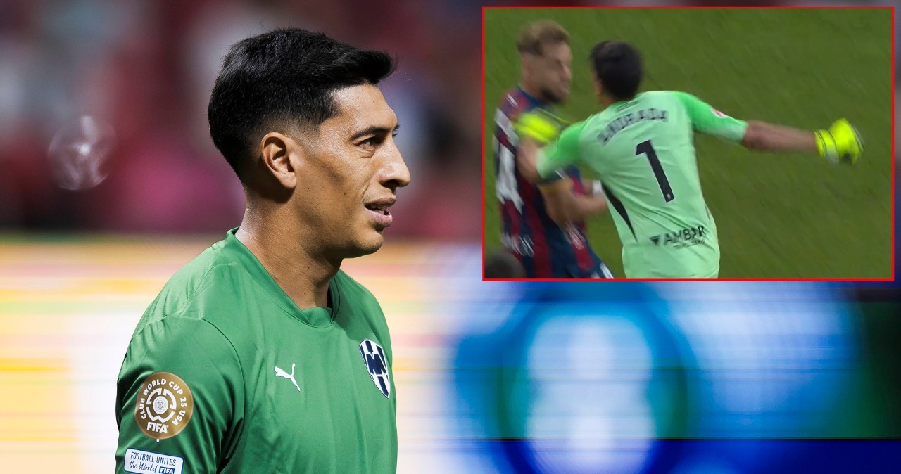 Dantejskie sceny na boisku, bramkarz znokautował rywala. Wielka awantura