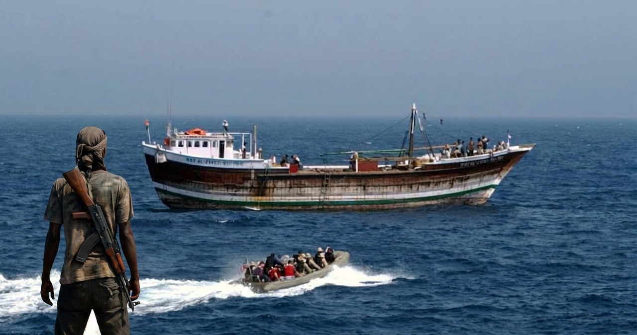 Porwali statek towarowy z załogą. Incydent u wybrzeży Oceanu Indyjskiego
