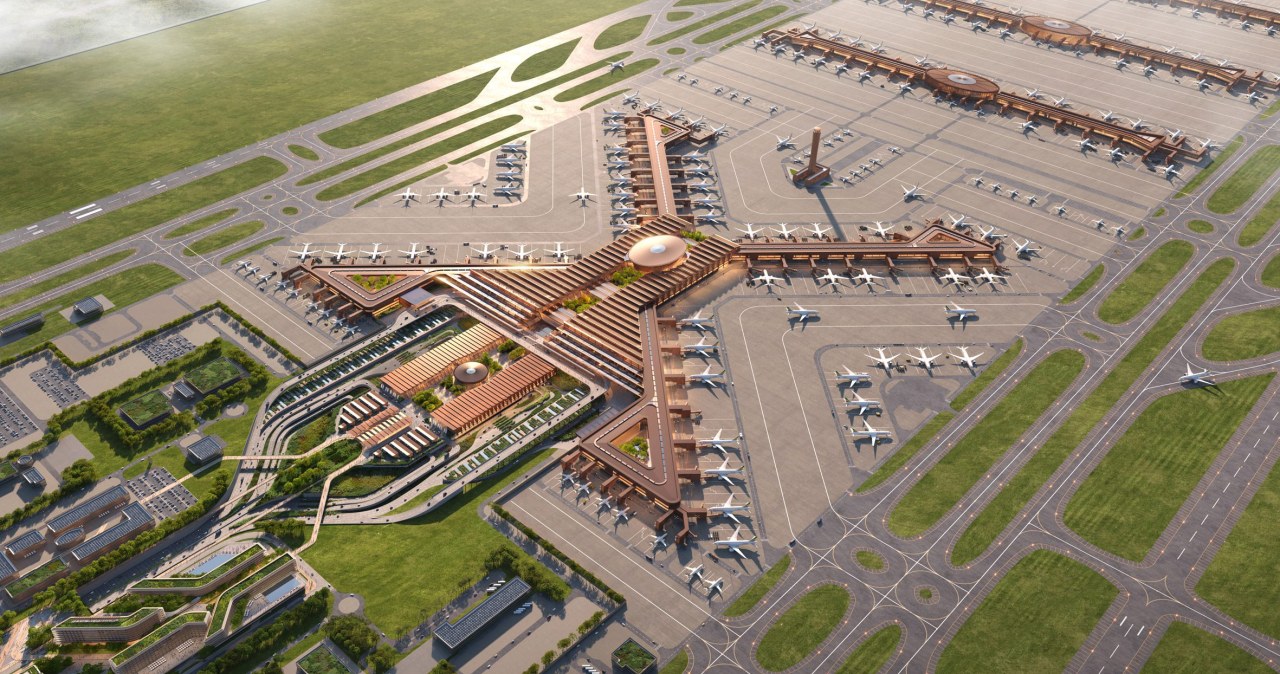 Nowe lotnisko ma być jednym z największych na świecie. Budzi kontrowersje