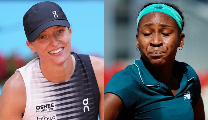 Decydował się awans Świątek w rankingu. Było już 4:1 dla Gauff w 3. secie