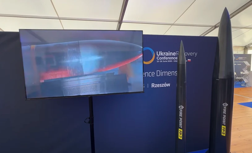 FP-9 ujawniony w Rzeszowie. Nowa rakieta Ukrainy może sięgnąć Moskwy