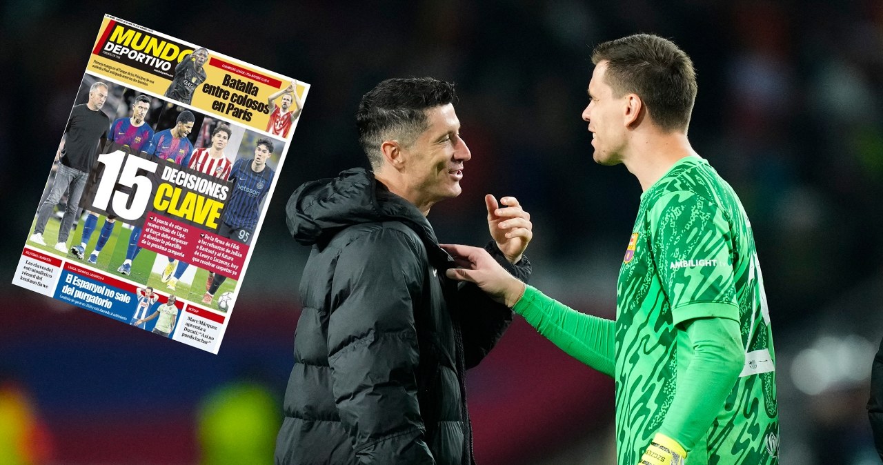 "Lewy" i Szczęsny pod lupą, głośno o nich w Hiszpanii. To wisi w powietrzu