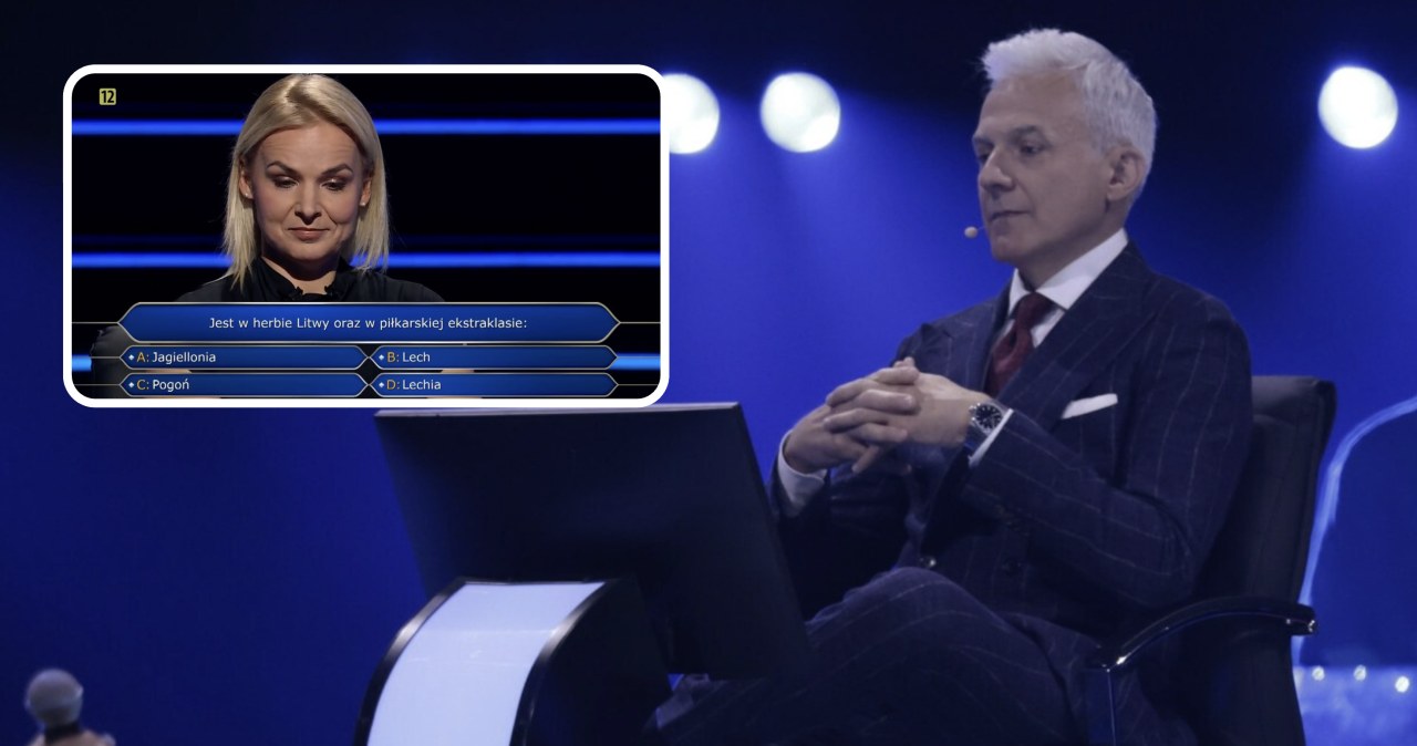 Problemy w "Milionerach". Po pytaniu o Ekstraklasę musiała zrezygnować