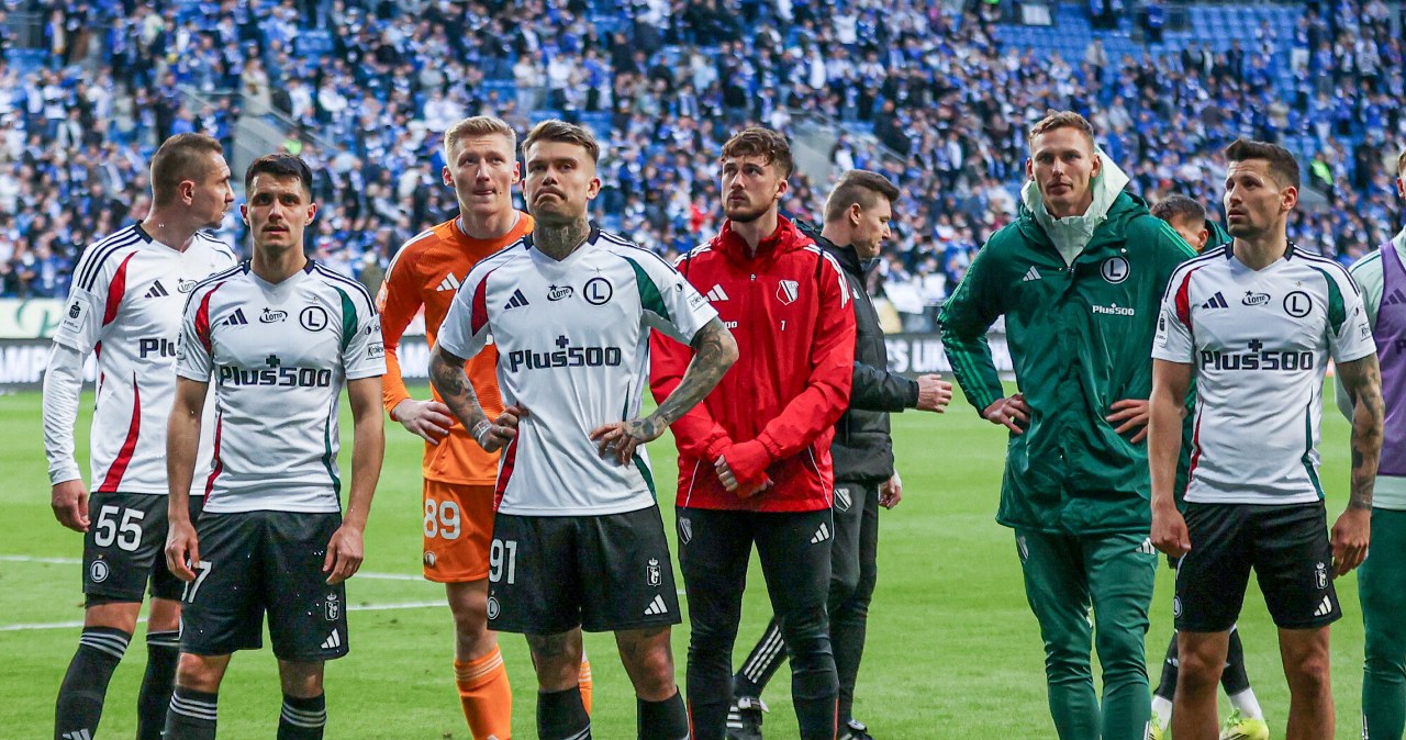 Oni spadną z Ekstraklasy, wszystko już policzono. Oto co się stało z Legią