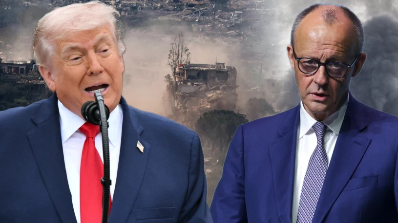 Merz skrytykował Trumpa, ten odpowiada. "Nie wie, o czym mówi"