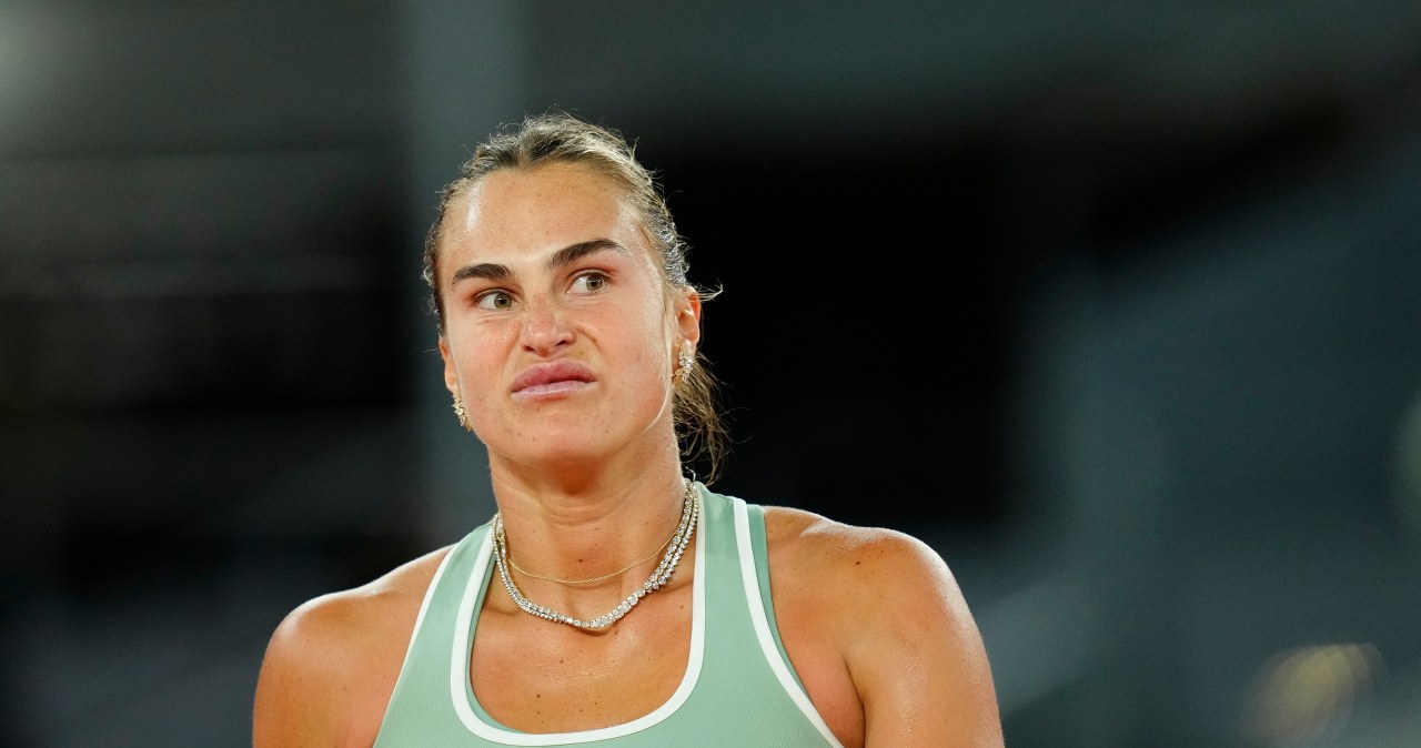 Sabalenka pogrążona w Madrycie, nie gryzła się w język. Poszło w świat