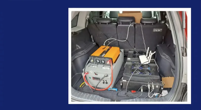 Jeździli po ulicach ze specjalnym urządzeniem i włamywali się na telefony