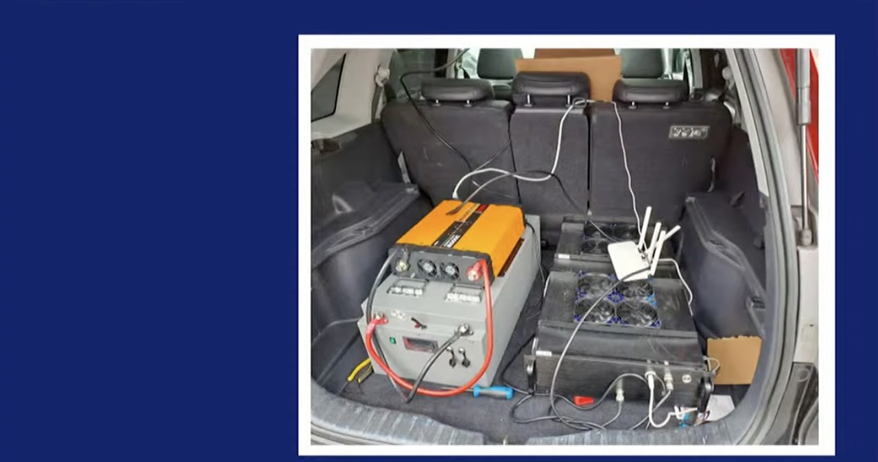 Jeździli po ulicach ze specjalnym urządzeniem i włamywali się na telefony