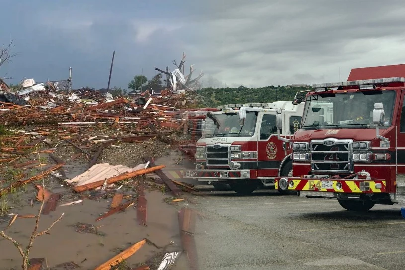 Grad wielkości grejpfrutów w USA. Żywioł zniszczył jedno z miast
