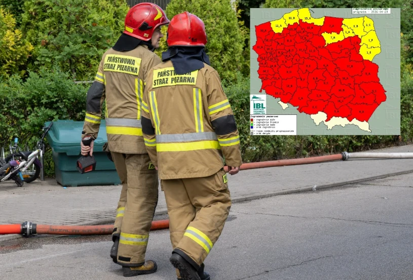 Instytut bije na alarm, prawie cały kraj zagrożony. Pokazali mapę