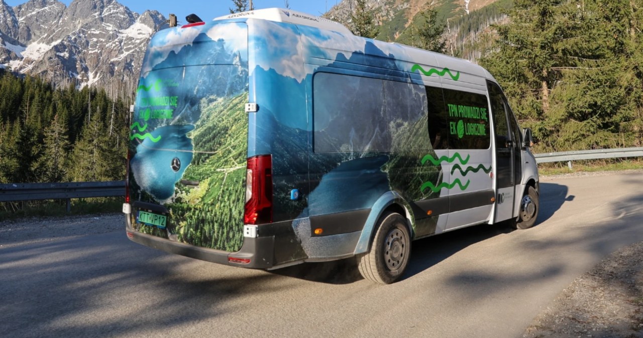 Sezon dopiero się rozpoczął, a elektryczny bus do Morskiego Oka już się zepsuł