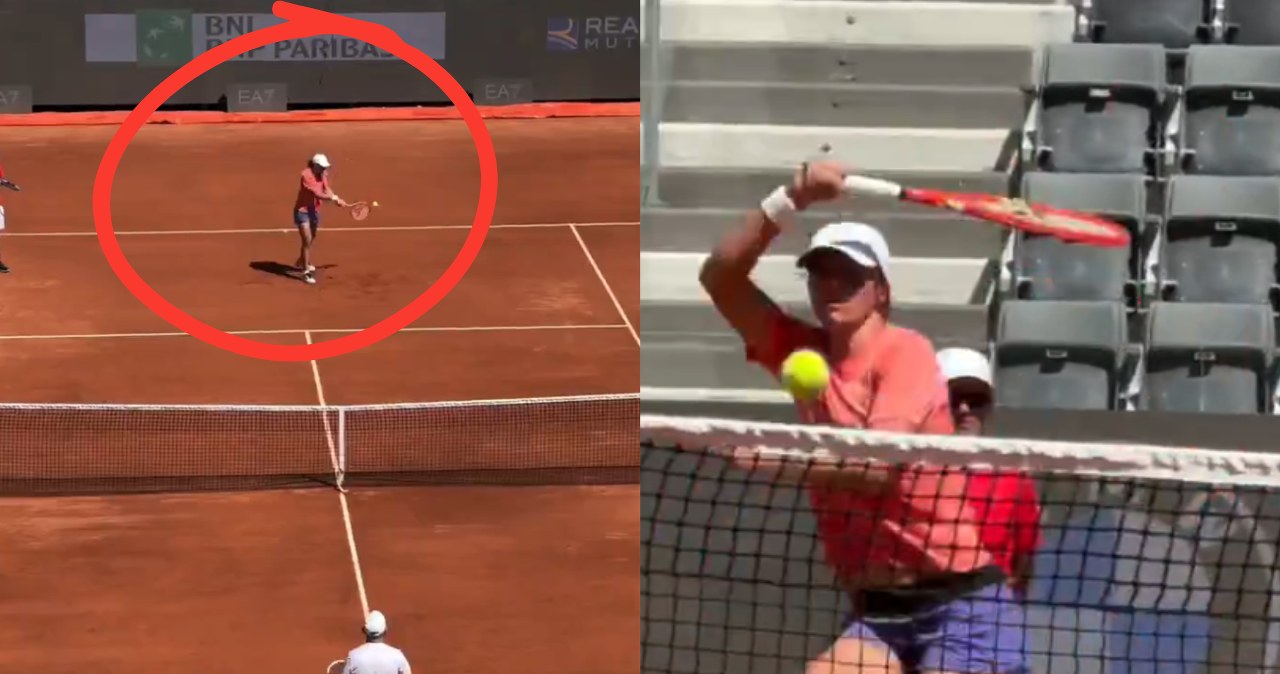 Świątek już na Campo Centrale. 2 godziny w Rzymie. Ustąpiła pola mistrzyni