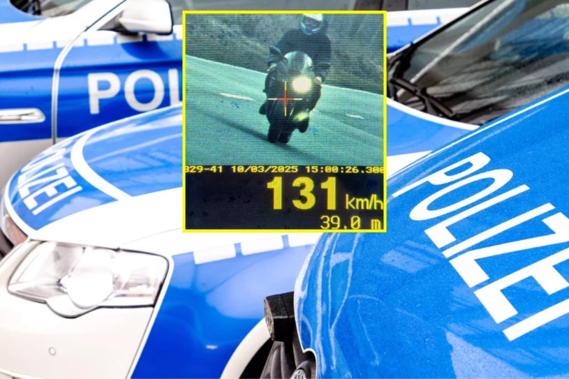 Uciekł na motocyklu policji i myślał, iż to koniec. Wpadł przez ogłoszenie