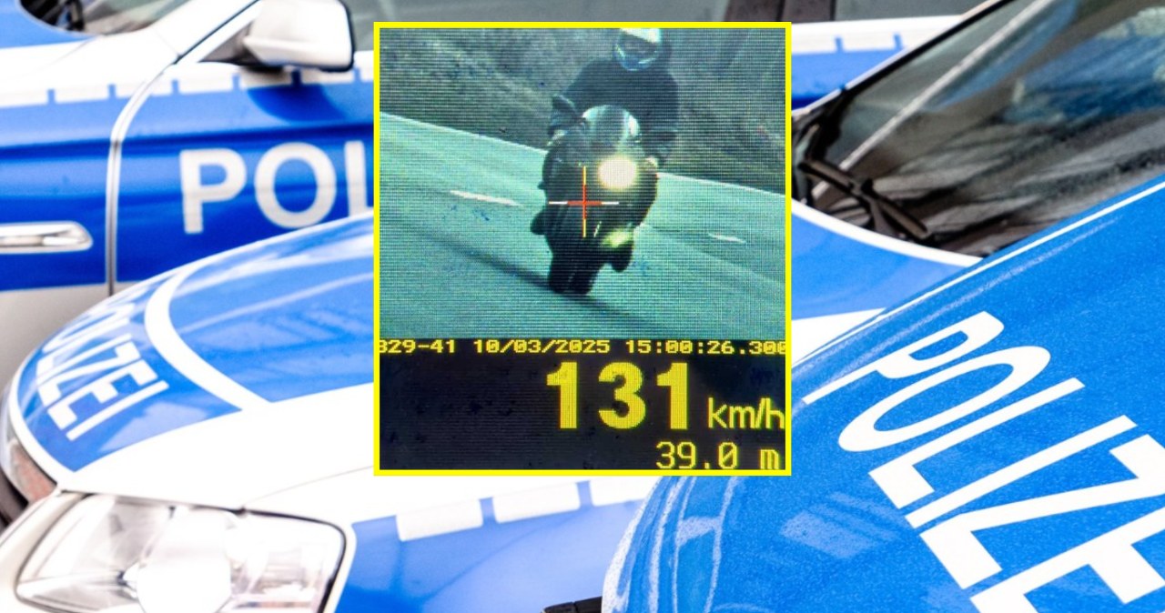 Uciekł na motocyklu policji i myślał, iż to koniec. Wpadł przez ogłoszenie