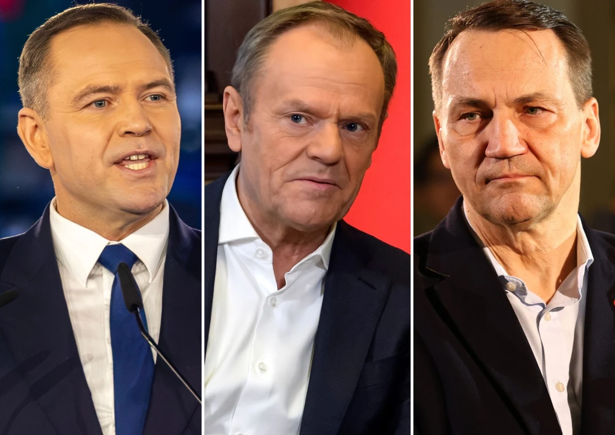 ​Nowy sondaż zaufania IBRiS dla Onetu przynosi poważne przetasowania w czołówce. Prezydent Karol Nawrocki zwiększa przewagę nad resztą stawki, a Radosław Sikorski spada z długo zajmowanego drugiego miejsca - informuje w czwartek Onet, podając wyniki sondażu zaufania IBRiS.