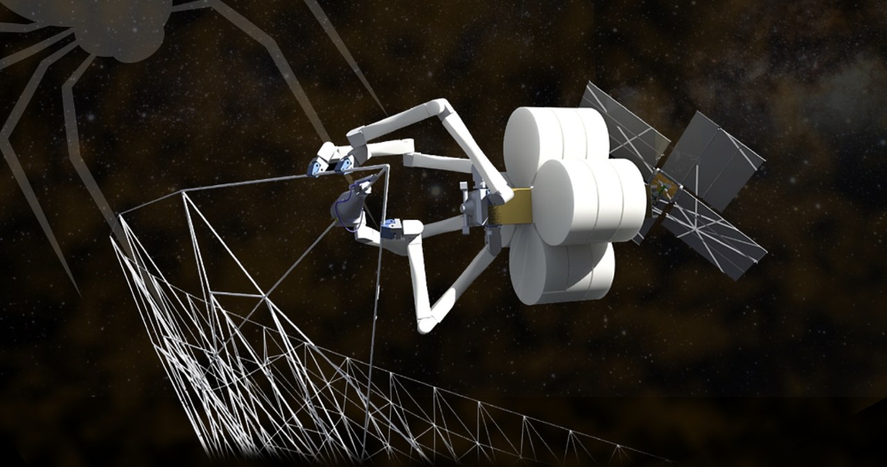 Gigantyczne konstrukcje w kosmosie. Chiny "ożywiają" koncepcję SpiderFab