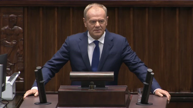 Tusk uderzył w opozycję . "Chcecie zamienić Sejm w wielką klatkę"