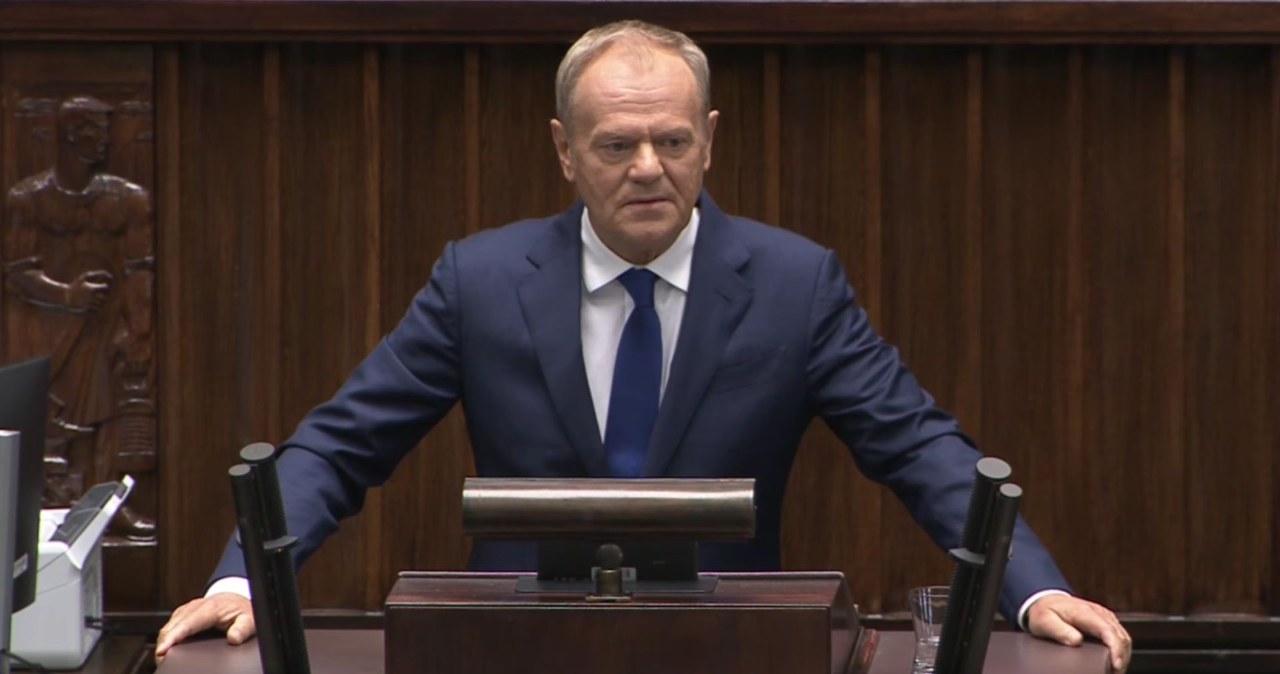 Tusk uderzył w opozycję . "Chcecie zamienić Sejm w wielką klatkę"