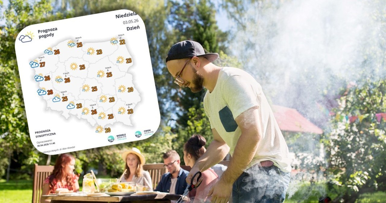 Pogoda oszaleje w majówkę. Temperatura skoczy do 28 st. C